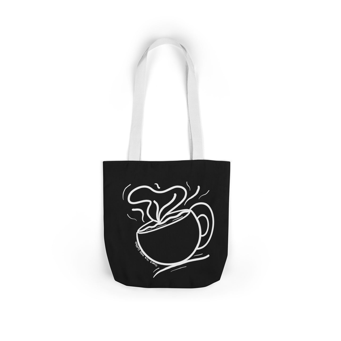 Steaming Tea Cup tote bag | Canvas Tote
