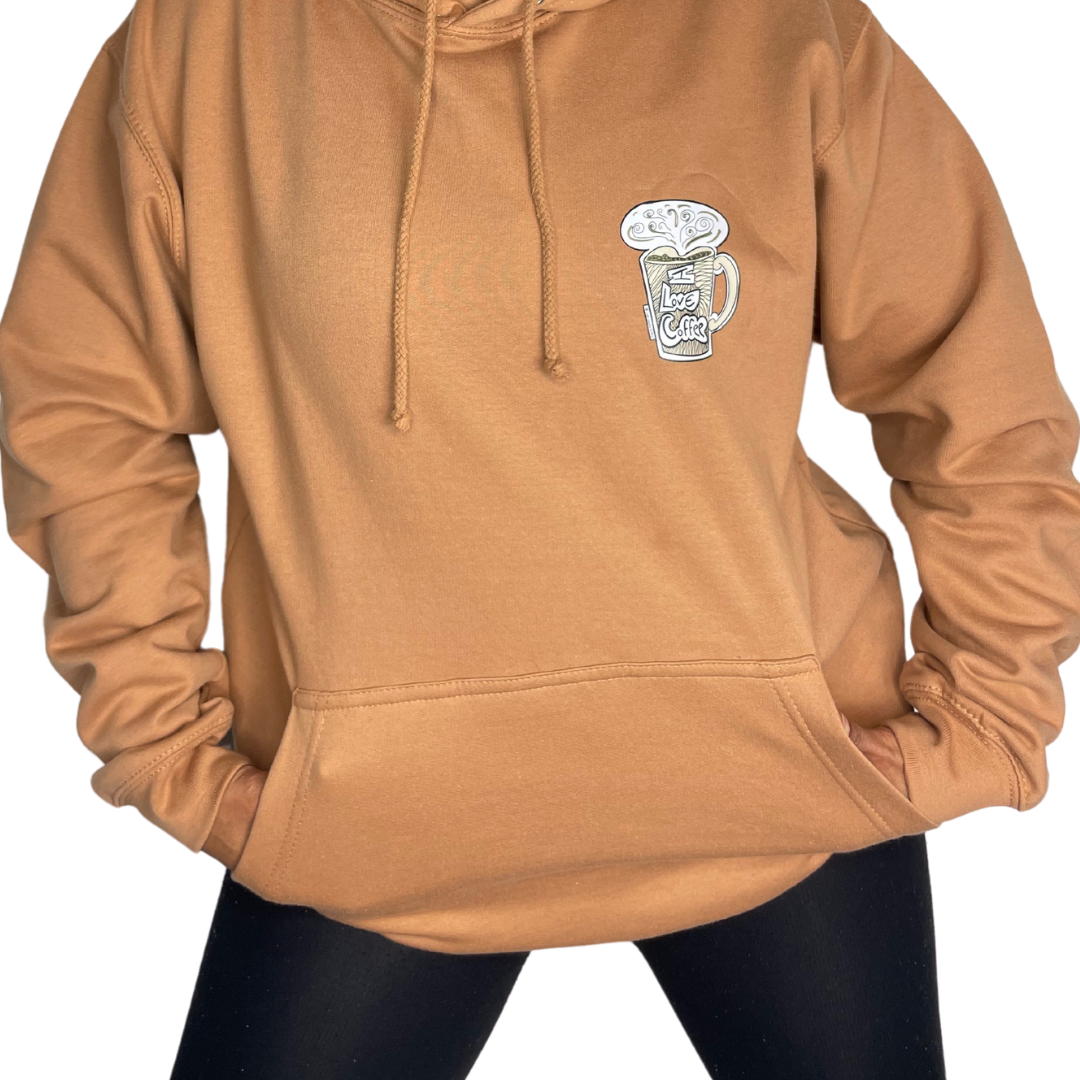 I Llove Coffee Mug Bronze hoody