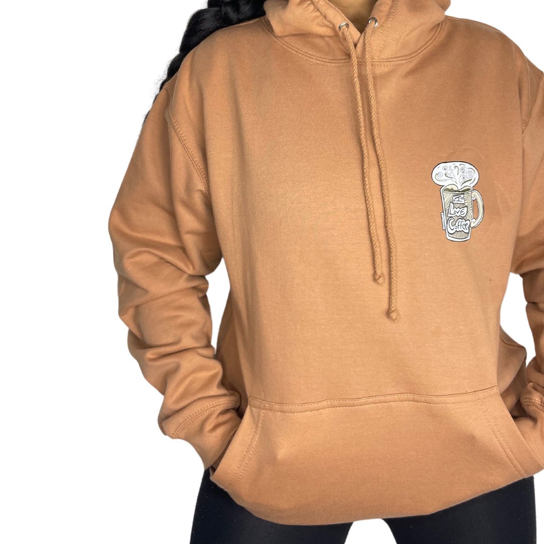 I Llove Coffee Mug Bronze hoody