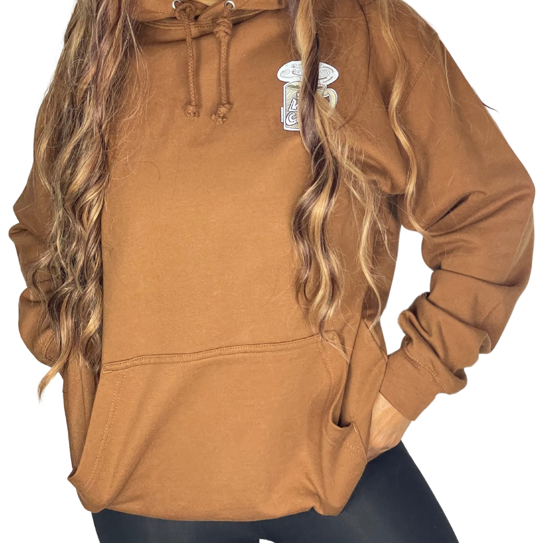 I Llove Coffee Mug Brown hoody