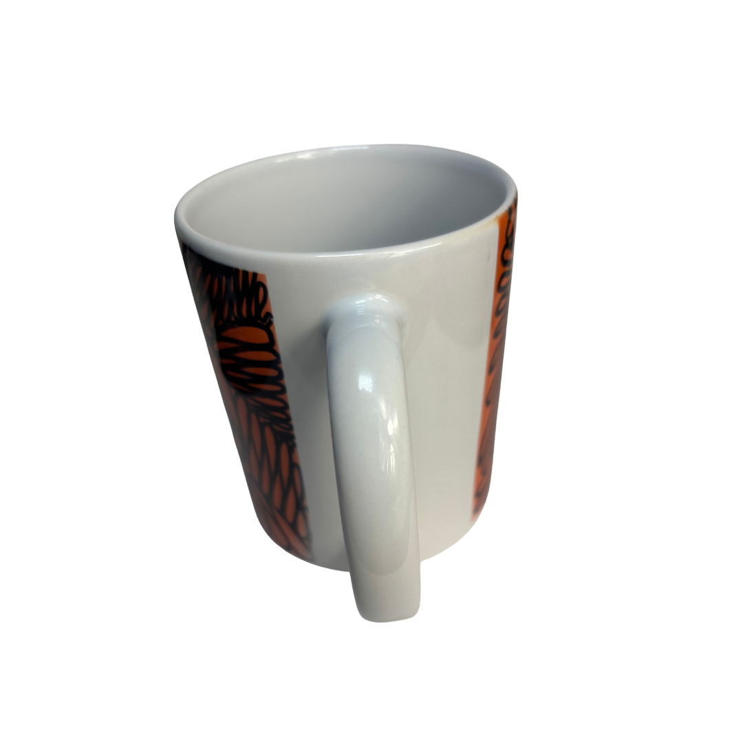 Whats the coffee Pumpkin mug Orange