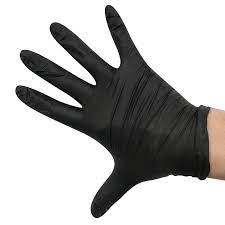 Black Nitrile Gloves