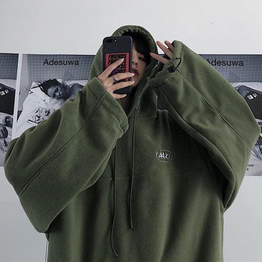 Women's Fashion Polar Fleece Baggy Coat