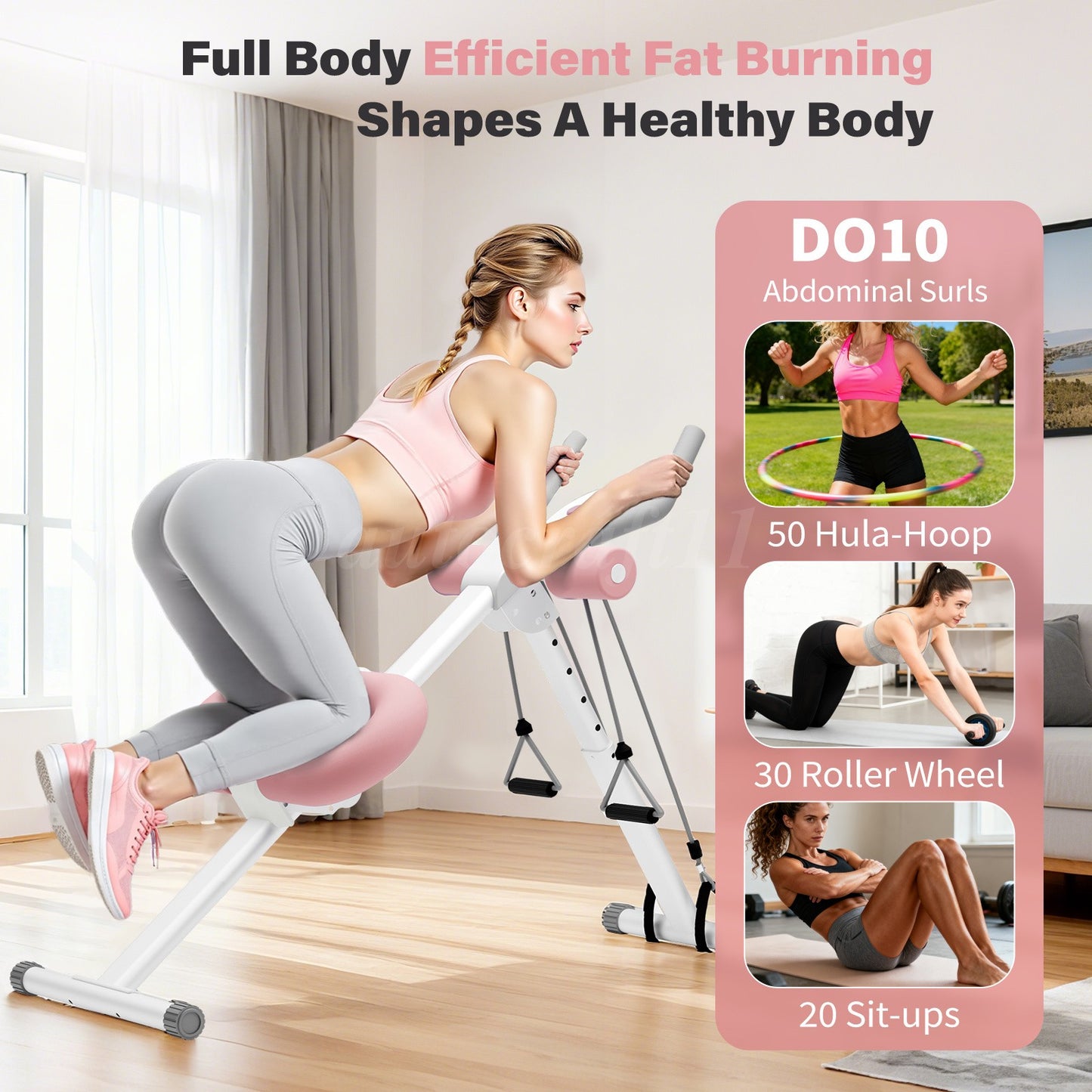 4-in -1 total  body workout machine