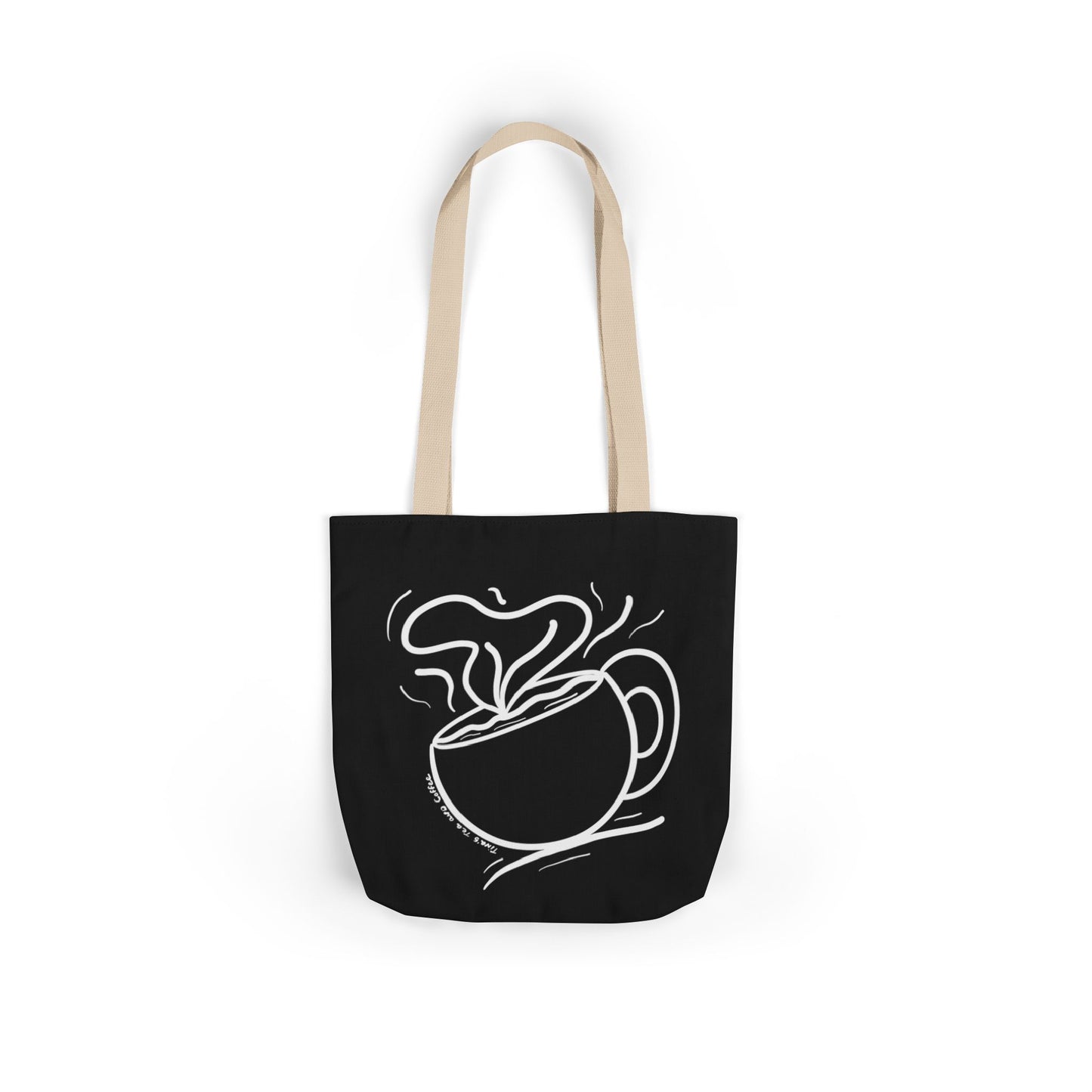 Steaming Tea Cup tote bag | Canvas Tote