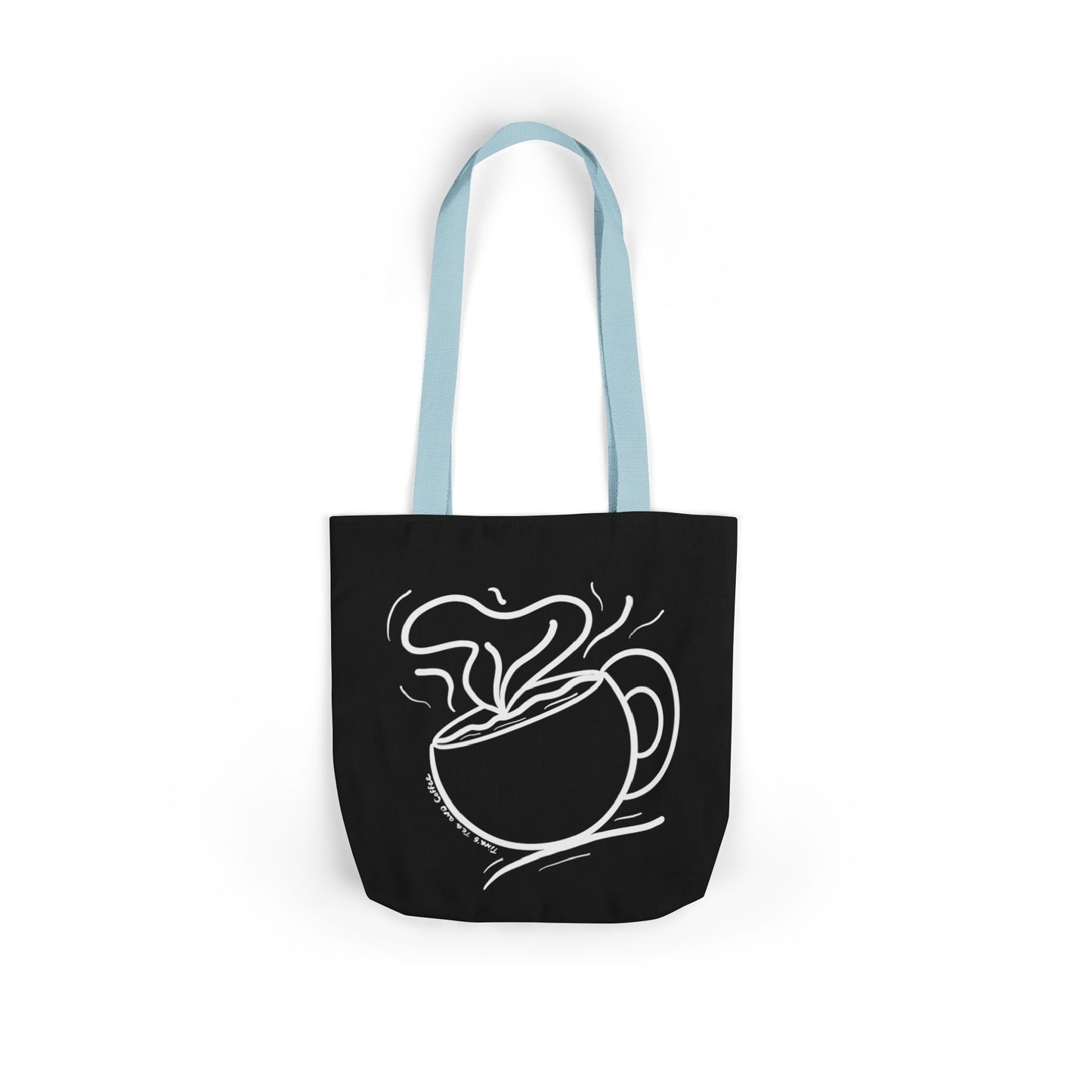 Steaming Tea Cup tote bag | Canvas Tote