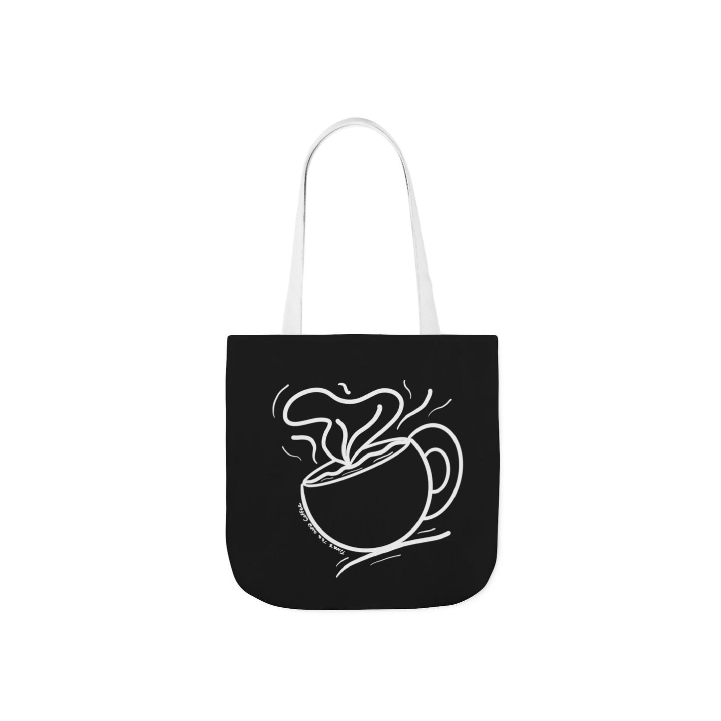 Steaming Tea Cup tote bag | Canvas Tote