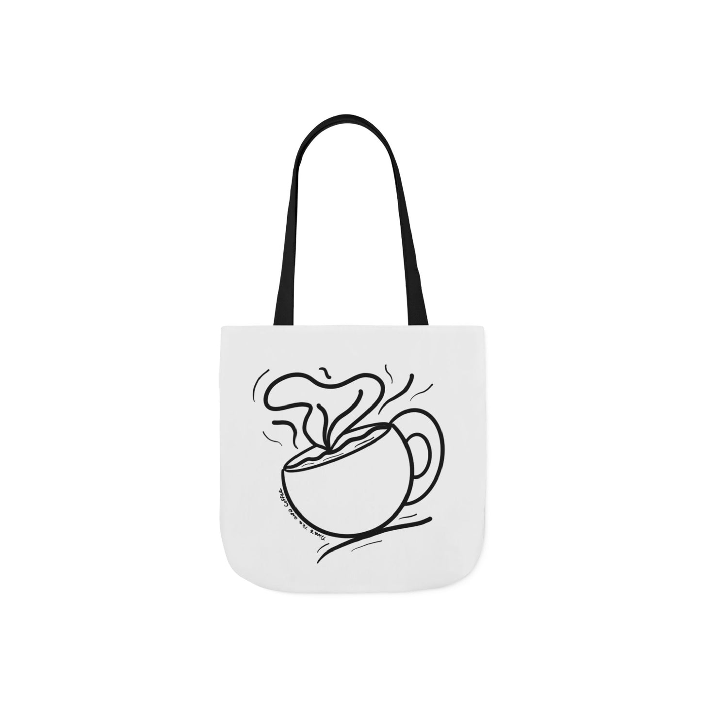 Steaming Tea Cup tote bag | Canvas Tote