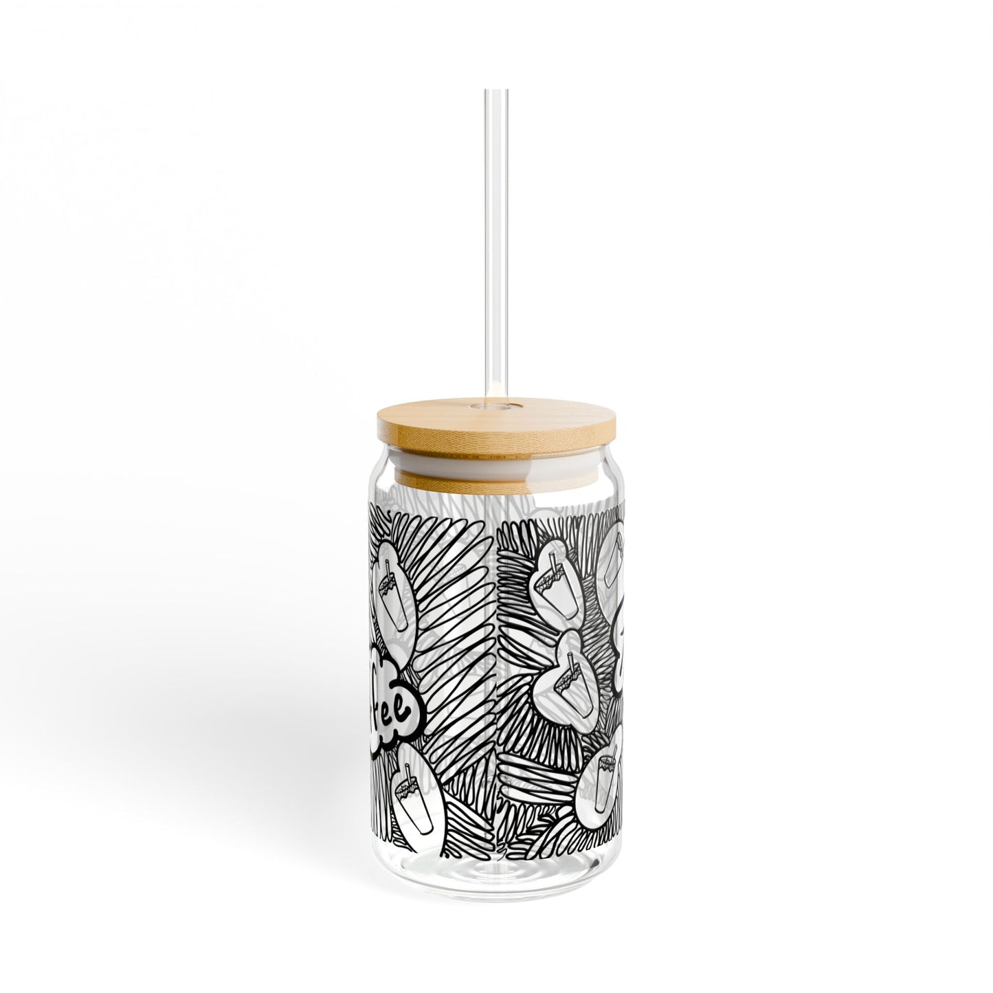 Tina's Tea and Coffee 16oz Reusable Tumbler with Straw