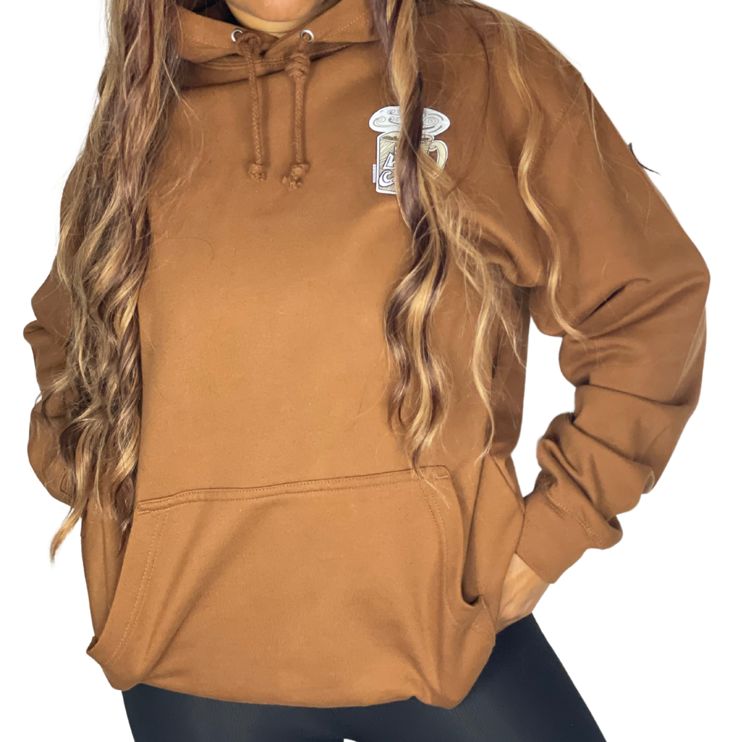 I Llove Coffee Mug  Brown  hoody