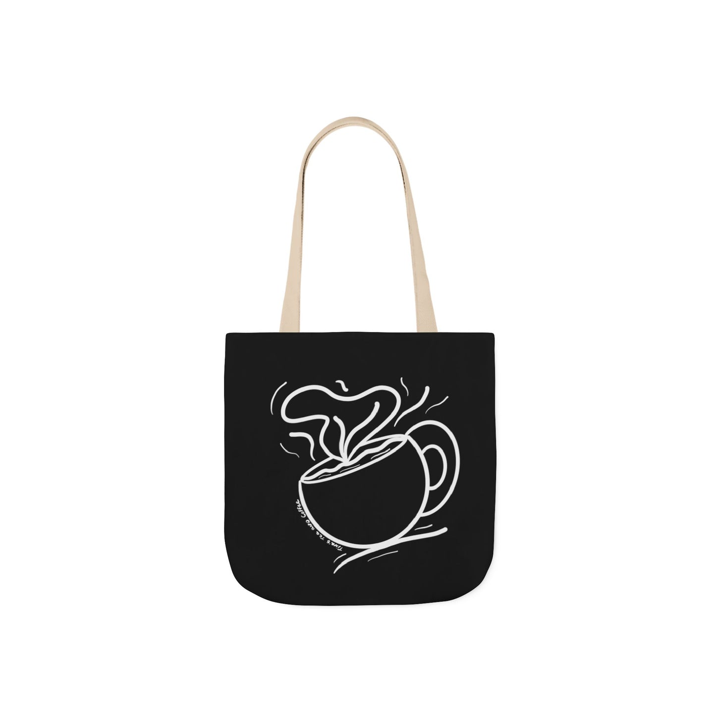 Steaming Tea Cup tote bag | Canvas Tote