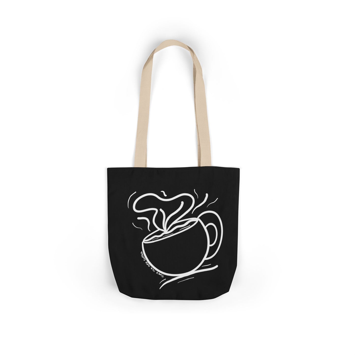 Steaming Tea Cup tote bag | Canvas Tote