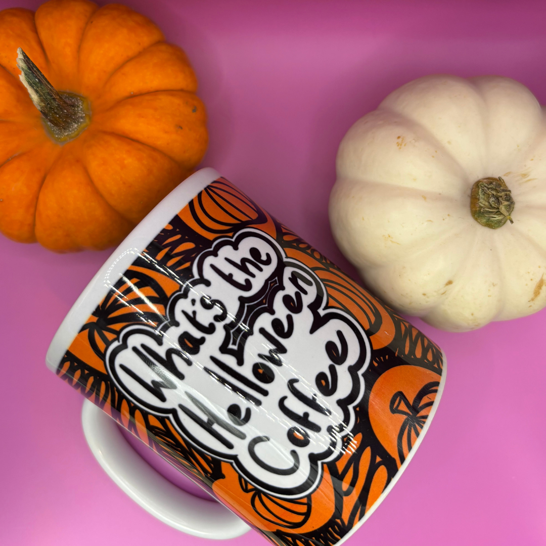 What’s the Helloween Coffee? – Halloween Mug Orange