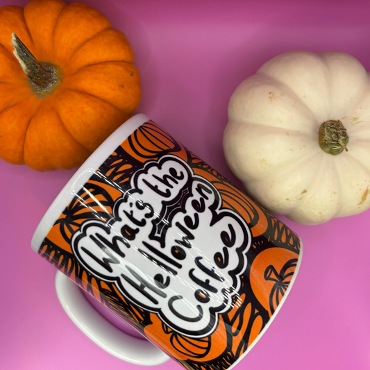 What’s the Helloween Coffee? – Halloween Mug Orange