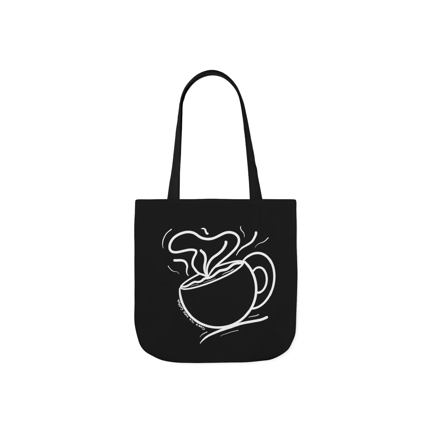 Steaming Tea Cup tote bag | Canvas Tote