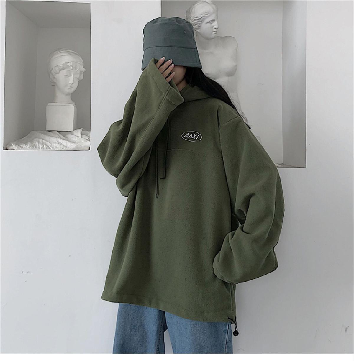 Women's Fashion Polar Fleece Baggy Coat