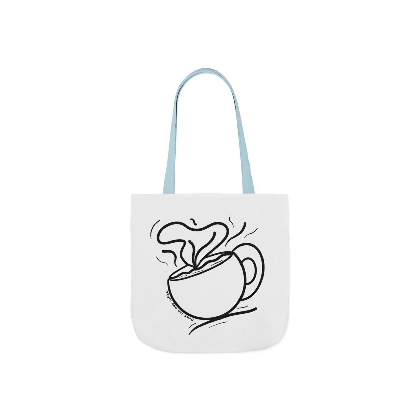 Steaming Tea Cup tote bag | Canvas Tote