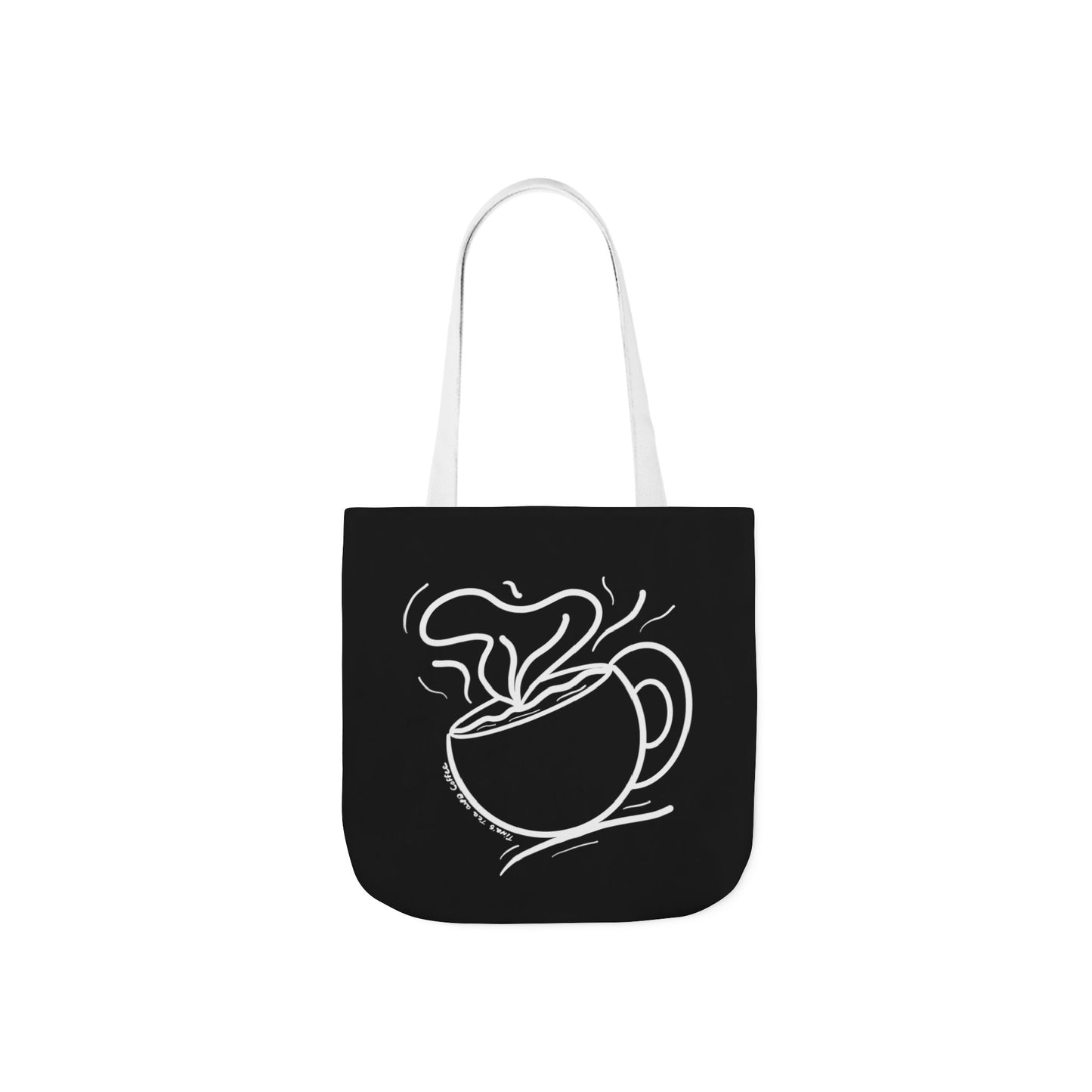 Steaming Tea Cup tote bag | Canvas Tote