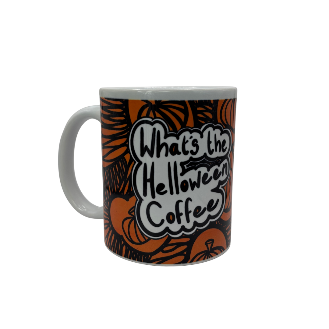 What’s the Helloween Coffee? – Halloween Mug Orange