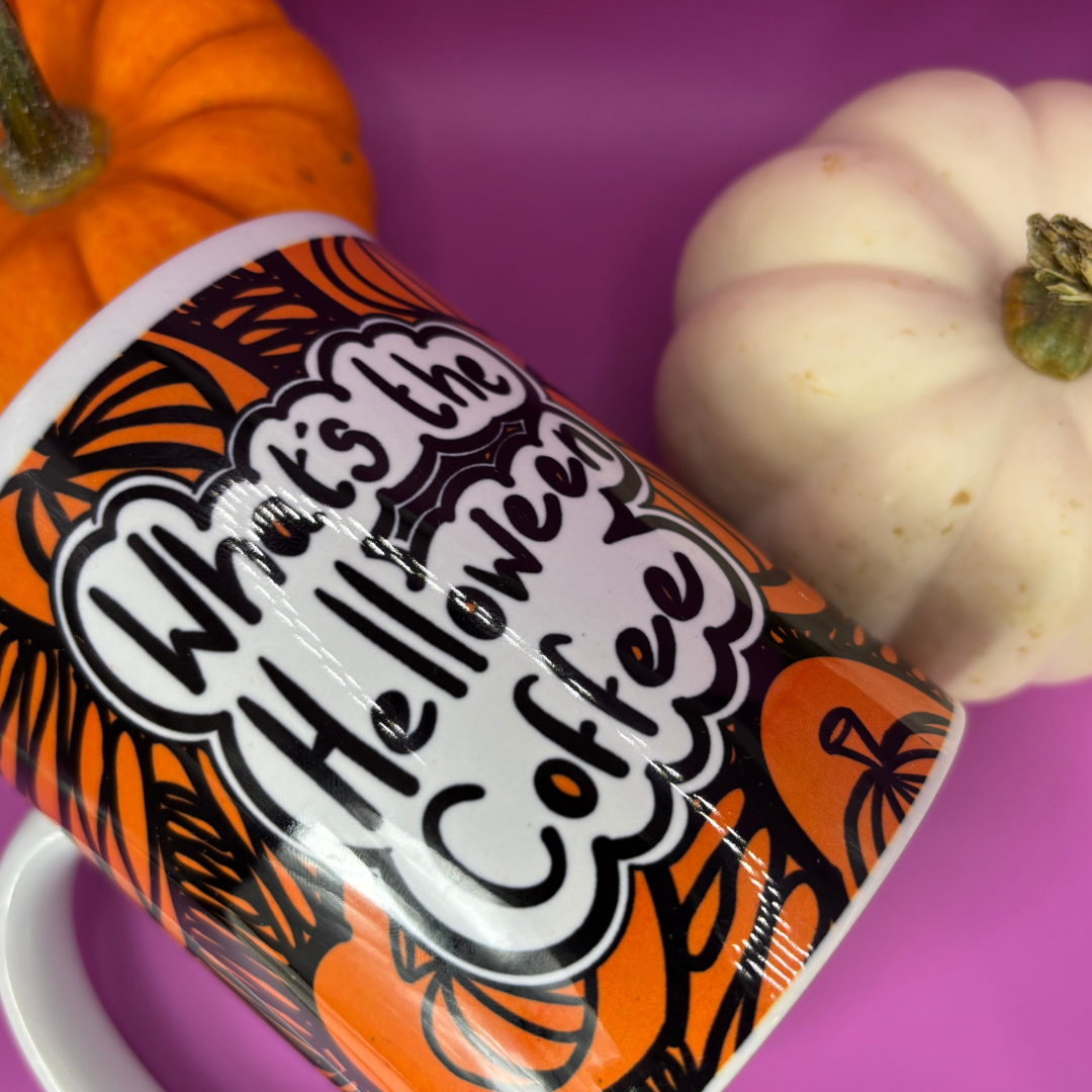 What’s the Helloween Tea? – Halloween Mug Orange