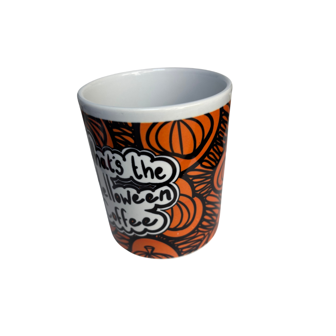 What’s the Helloween Coffee? – Halloween Mug Orange