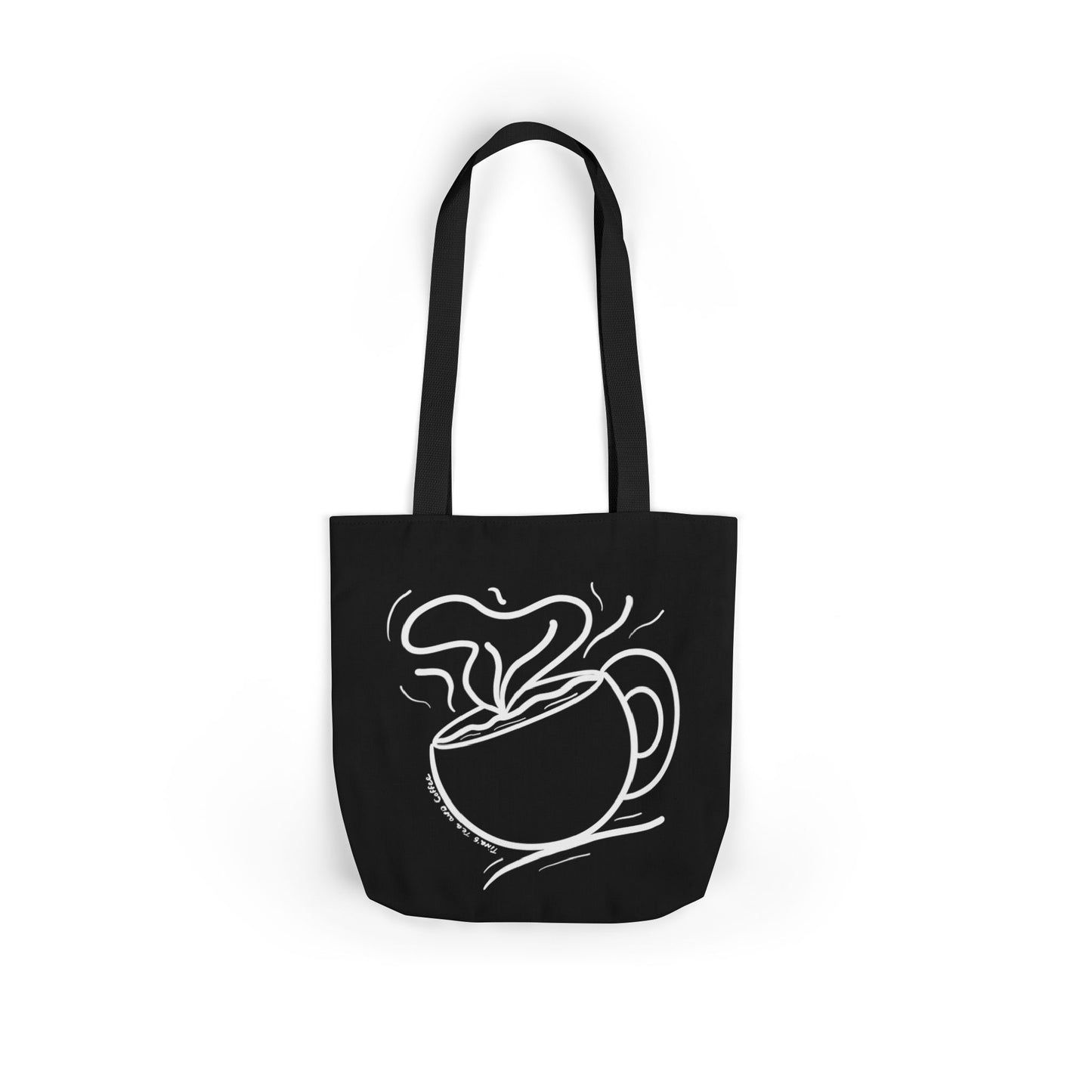 Steaming Tea Cup tote bag | Canvas Tote