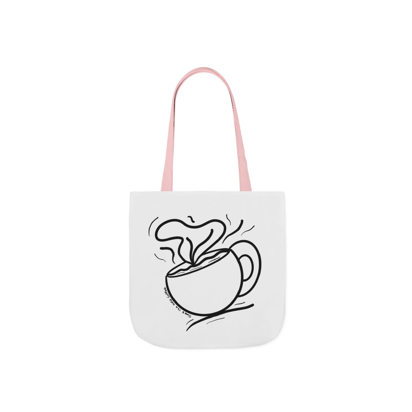 Steaming Tea Cup tote bag | Canvas Tote