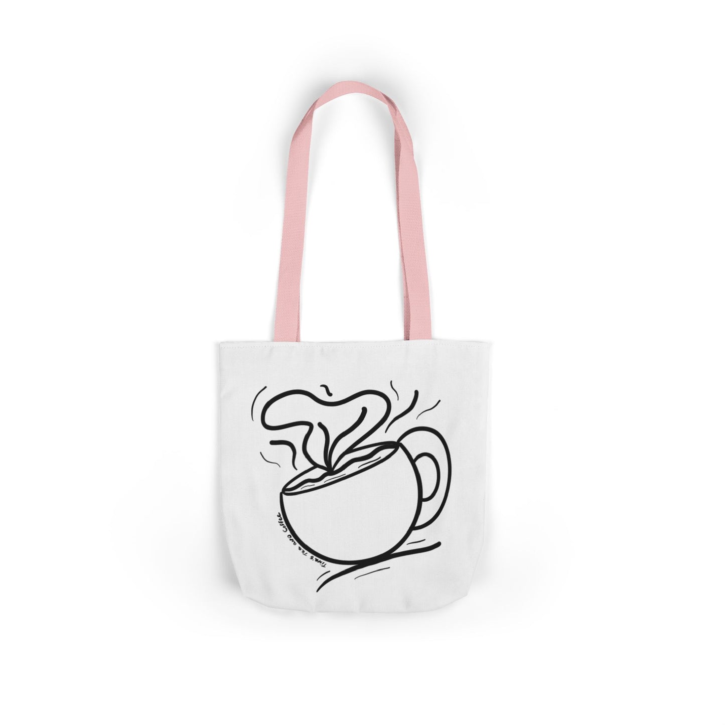 Steaming Tea Cup tote bag | Canvas Tote