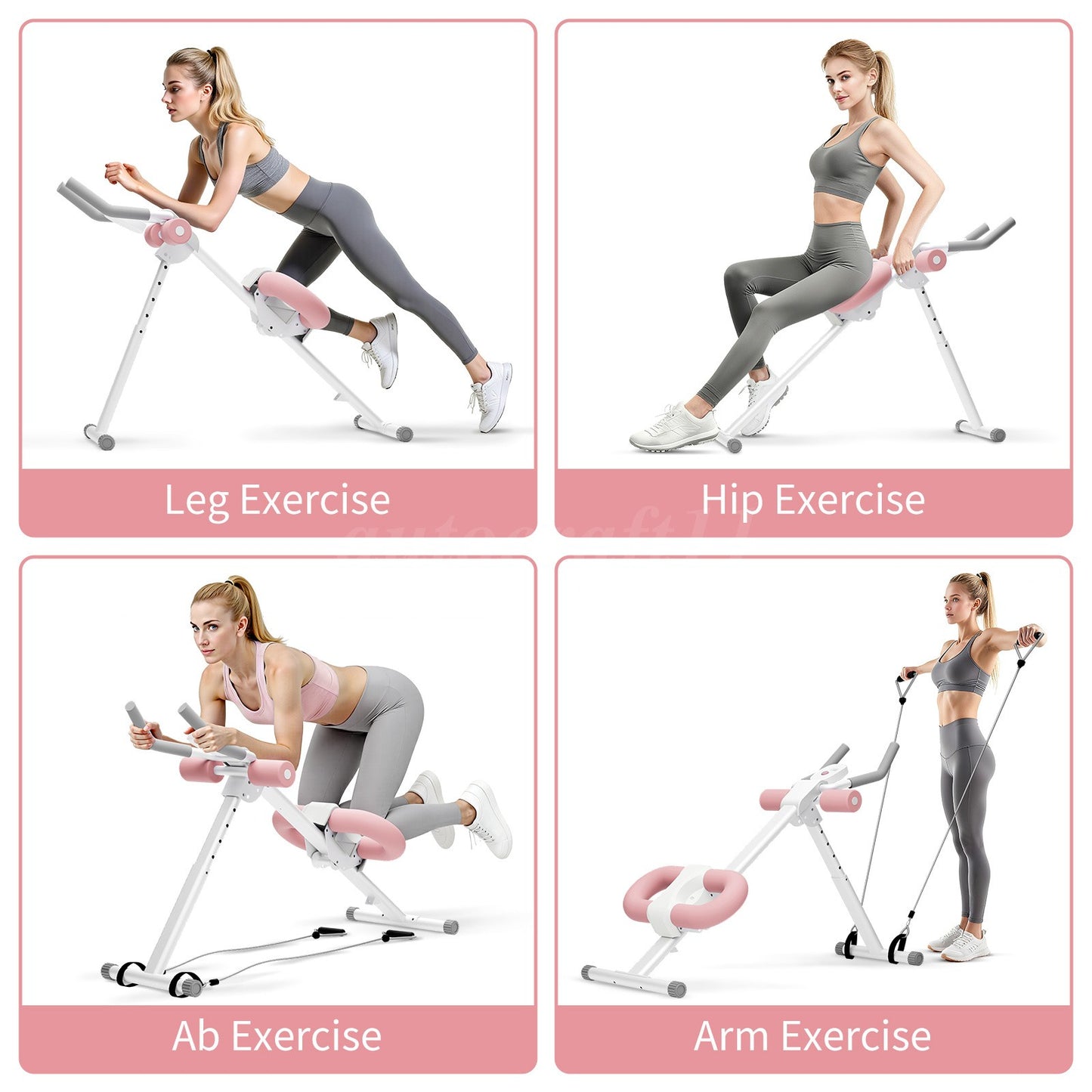 4-in -1 total  body workout machine