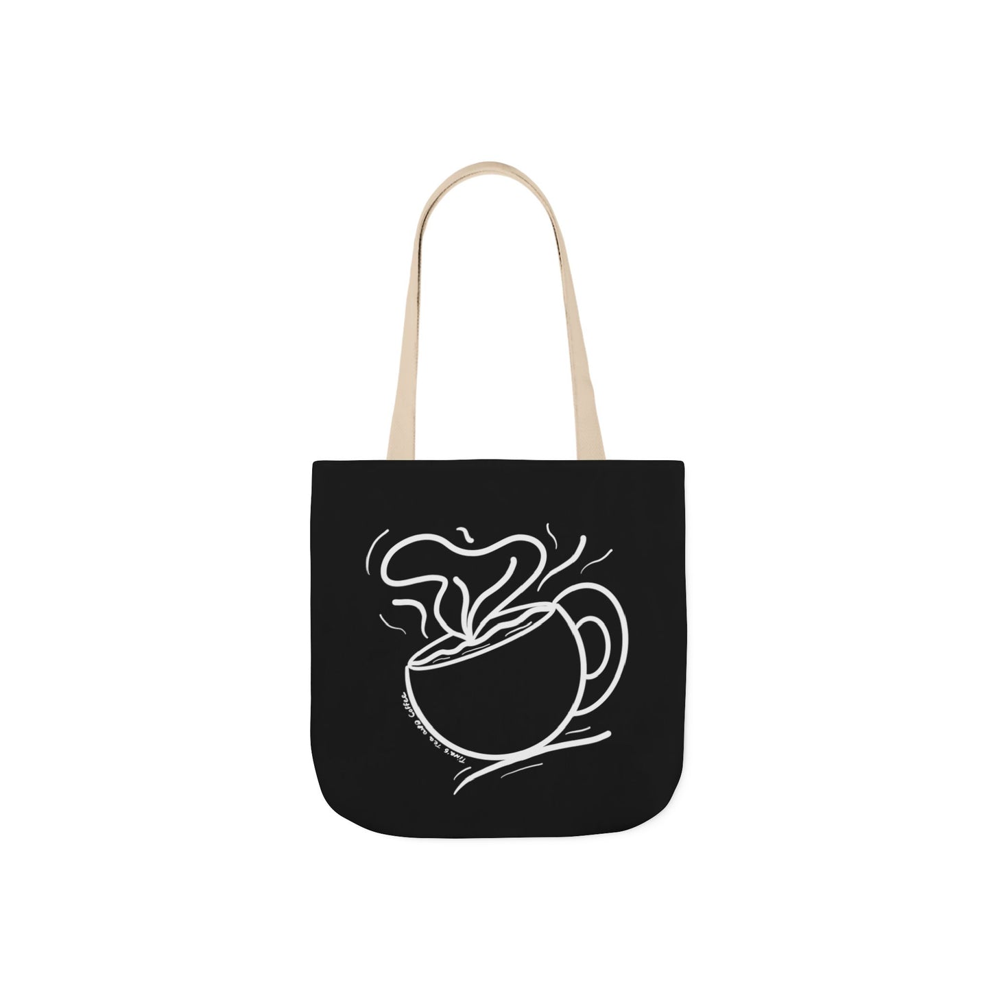 Steaming Tea Cup tote bag | Canvas Tote