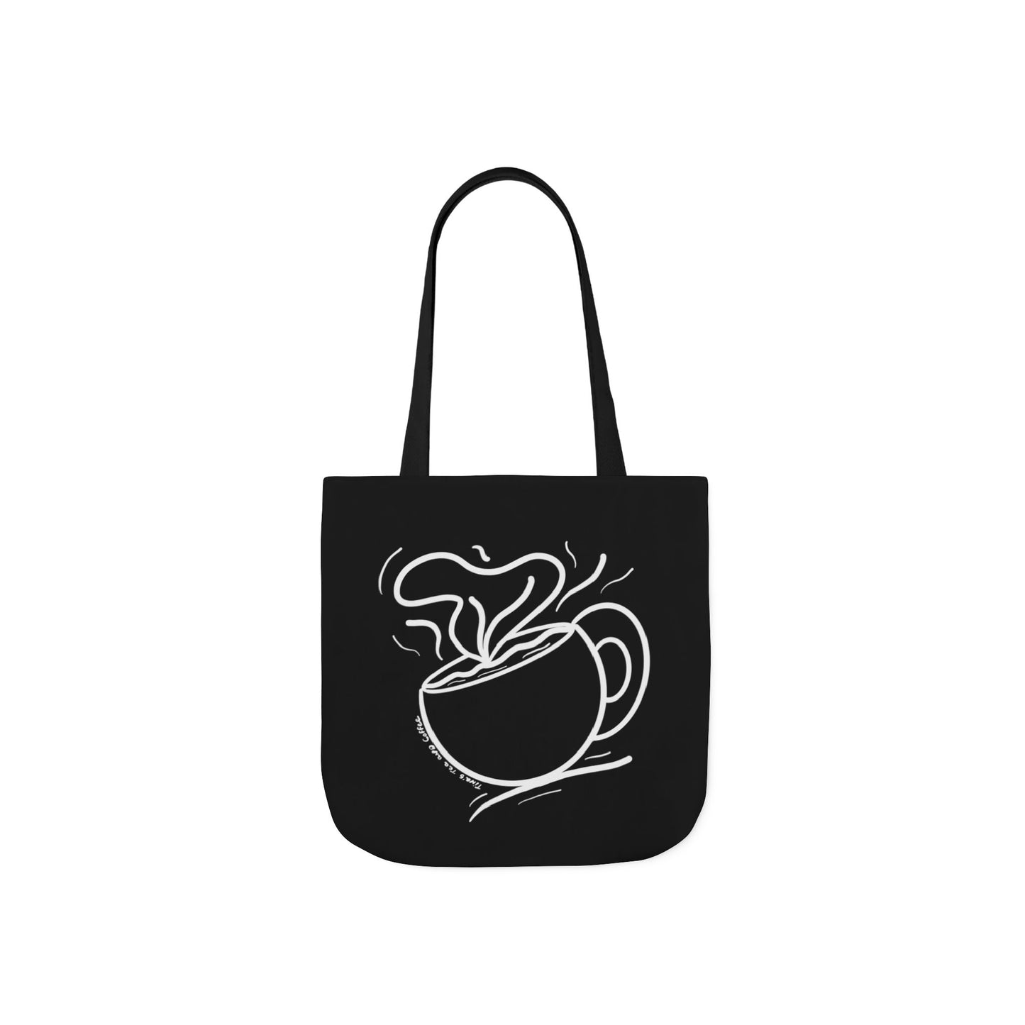 Steaming Tea Cup tote bag | Canvas Tote