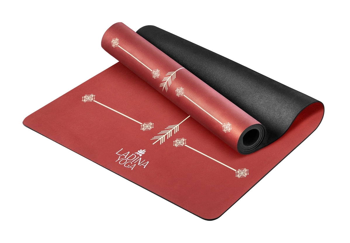 Ladina Yoga red mat