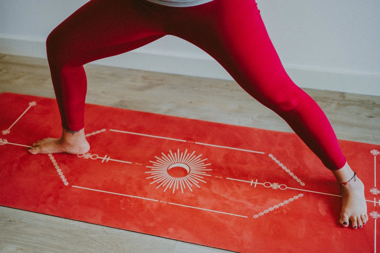 Ladina Yoga red mat