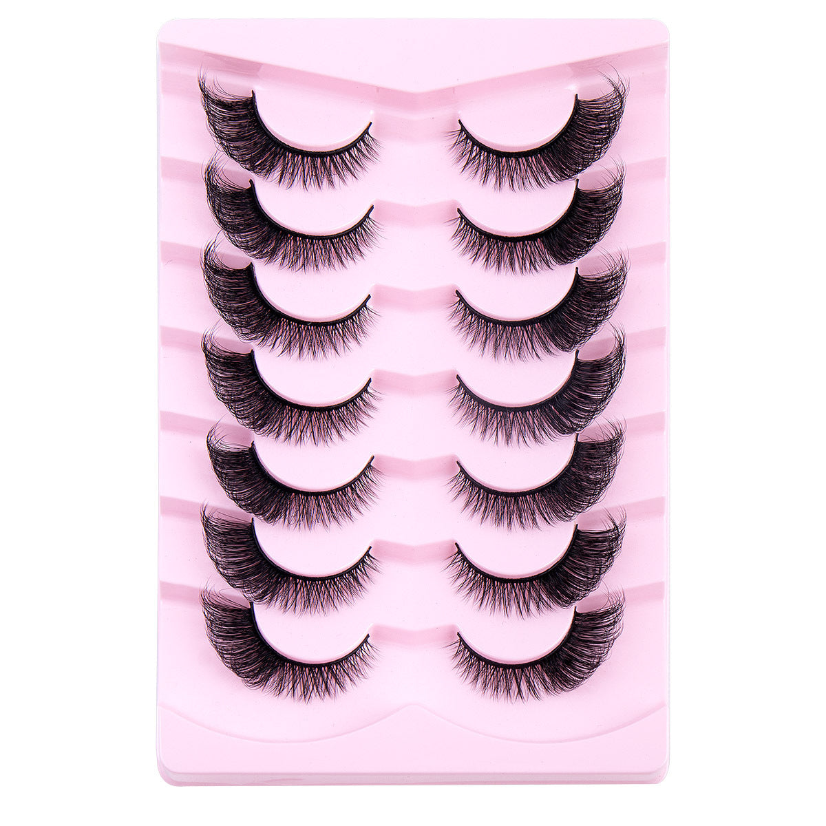 7 Pairs Flying Fox False Eyelashes
