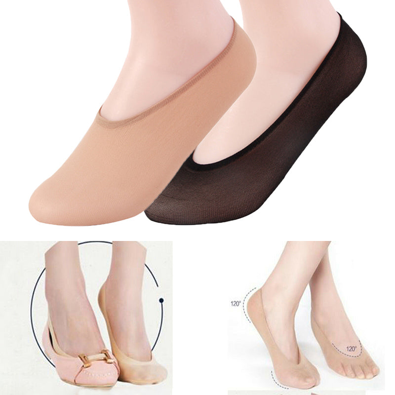 10 Pairs Womens Ladies Invisible Trainer Socks No Show Footies Shoe Liner