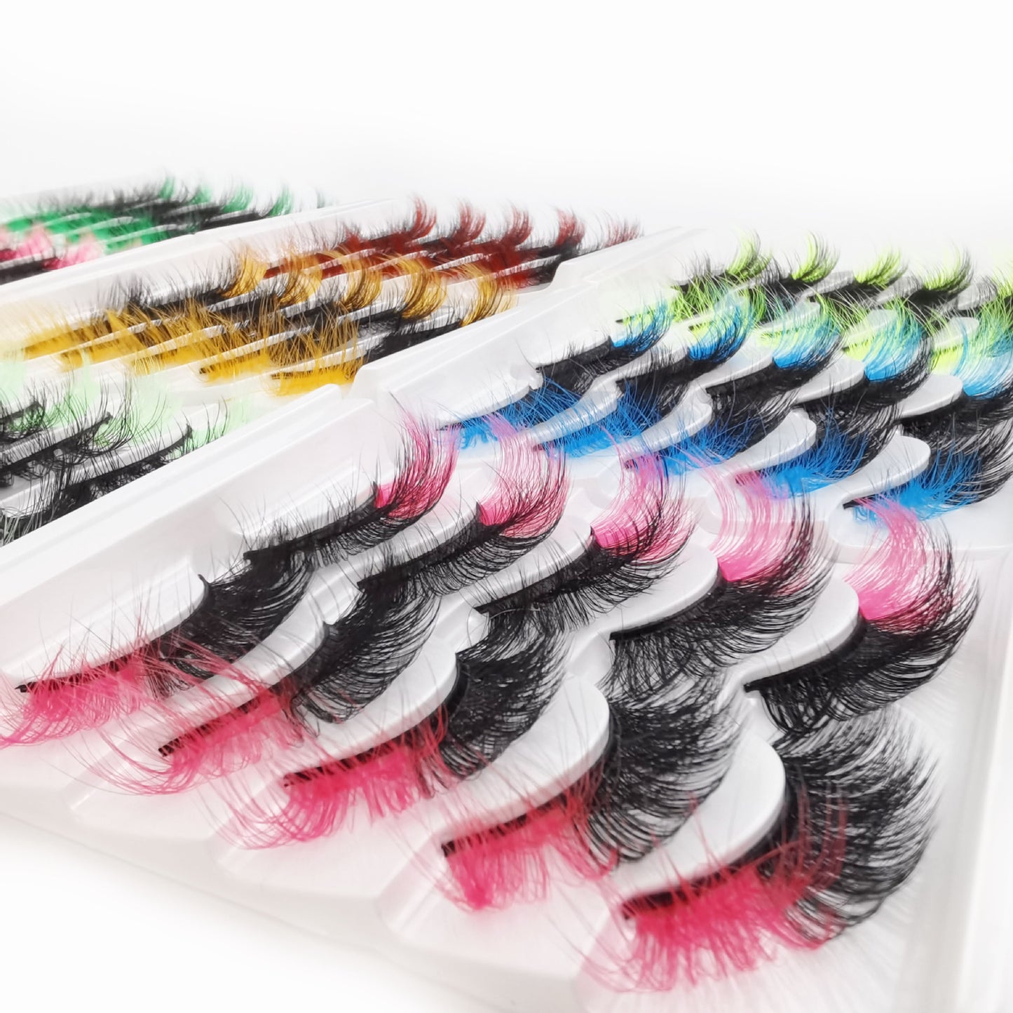Colour Gradient False Eyelashes