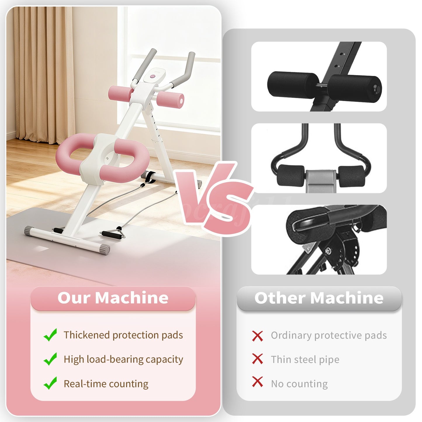 4-in -1 total  body workout machine