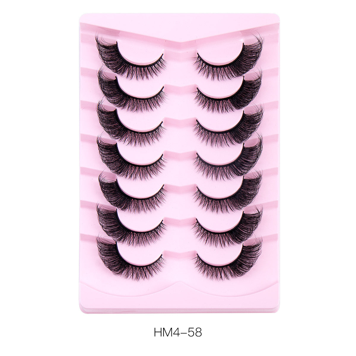 7 Pairs Flying Fox False Eyelashes